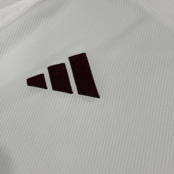*BRAND NEW W/O TAGS* Aston Villa adidas XL Away Shirt 2024-25 White / Light Blue - Picture 3 of 9